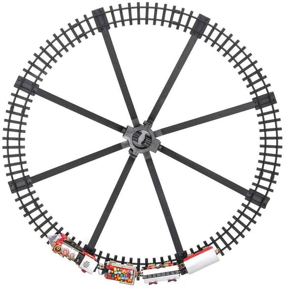 {hw} No. 1 Togbane til No tree centerel 258051 Diameter 89 cm 33 dele