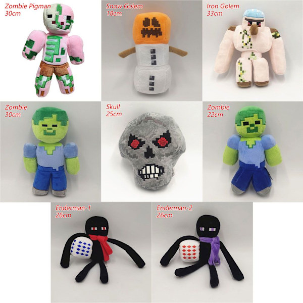 Minecraft leker spill dukke GHAST 1-15CM GHAST 1-15CM Ghast 1-15cm