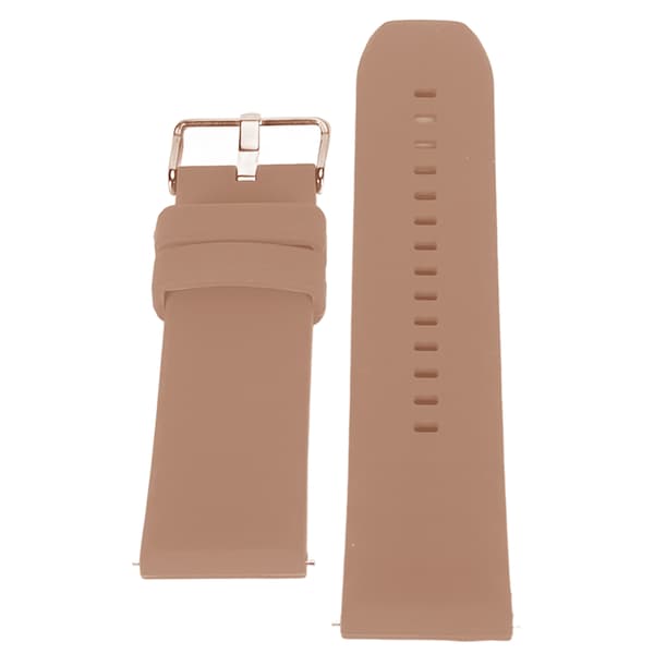 Silikone Rem Professionel Blød Quick Release Smartwatch Rem Tilbehør Passer Til Amazfit GTR 4 Brun