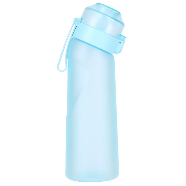 Flavored water bottle with 7 pods Air Water Up Bottle Frosted Black 650 ml Air Startup Set Water cup for camping sports 0