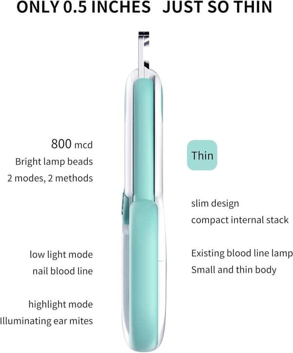 Klosaks for kjæledyr med LED-lys Blue