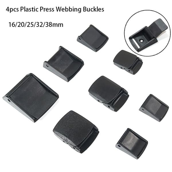 4st Bindremspänne Plastpressspänne 28X21MM 28x21mm