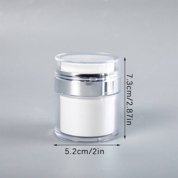 15/30/50ml Vacuum Airless Pump Jars Cosmetic Container