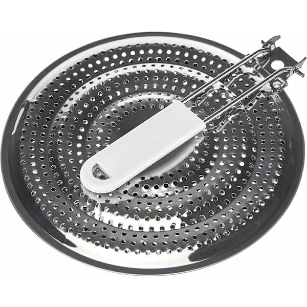 Varmeplate i rustfritt stål 20,3 cm for gasskomfyr [qb]