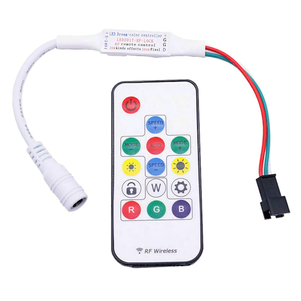 14 Keys Remote Control for IR RGB Led Strip for DC 5V Strip Light Control for Case Convenient Remote Control