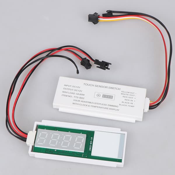 Speillampe Sensor Dimmer Bryter LED Lys Isolert Bryter Bat A
