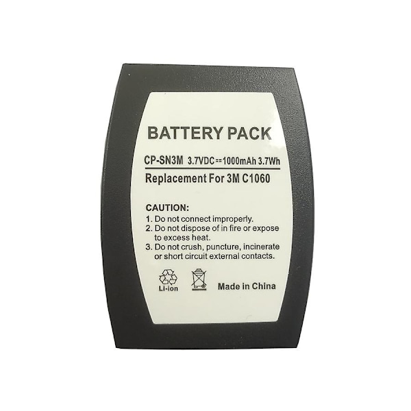 Suitable for 3m C1060 Xt-1 headphones battery Bat1060