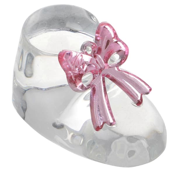 Krystall Babysko Bryllupsgave Dåpsgave Rosa 5.00X3.00X2.80CM 1Sett[BT]