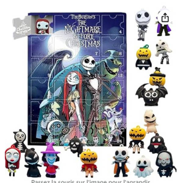 Julekalender Advent Halloween Blind Box Julekalender Bluey Julekalender Blind Box 29 Dages Nedtælling Jack Halloween Horror Blind Box 2