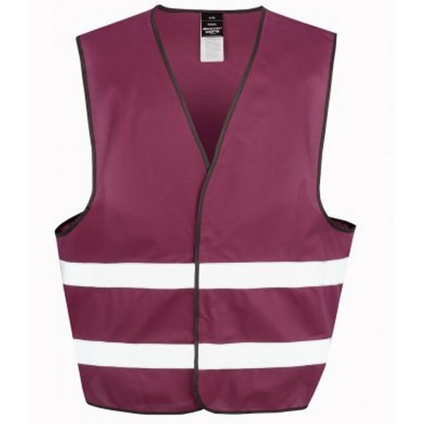 Results Vuxen Unisex Core Enhanced Vis Vest S/M Bourgogne Bourgogne Burgundy S/M