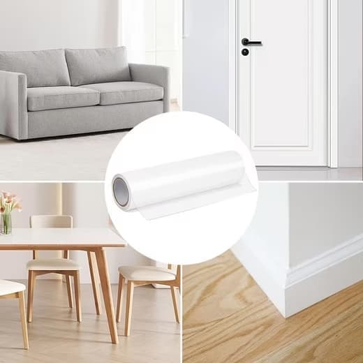 Gennemsigtigt sofabetræk mod ridser, møbelbeskyttelse til katte og hunde (BT) 45cm x 500cm