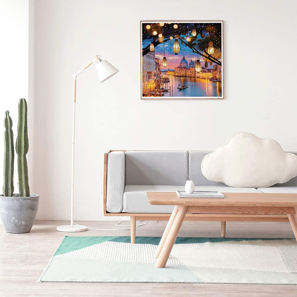 Diamantmålning Djur DIY 5D Fyrkantig Björnmålning Vinter Full Bilder Broderi Set Korsstygn Diamantmålning Bilder Vägg Hem Rum
