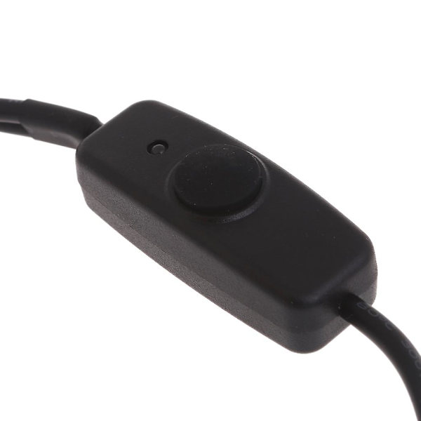 Type C til USB C Micro USB Multi-opladningskabel med afbryder til mobiltelefon