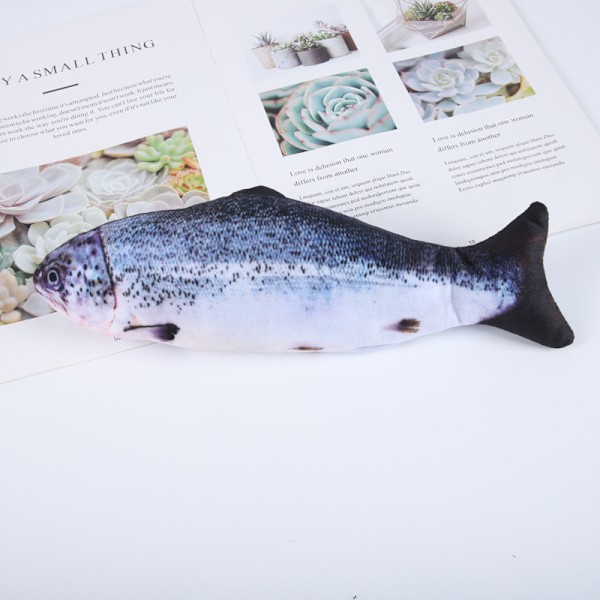 Fladdrande Fisk Rörlig Fisk Plyschleksak med Ljus och Ljud Realistisk Fladdrande Fisk Vagglande Fiskleksaker Rörelse Katt Leksak Pointless Red Carp