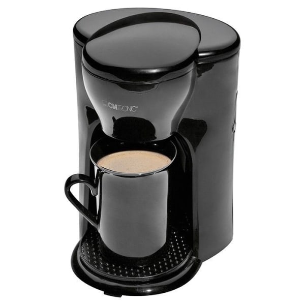 Clatronic KA 3356 1-kops kaffemaskine Sort