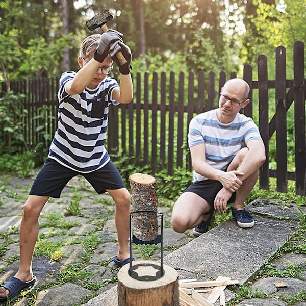 Brændehugger Heavy Duty Brændehugger Manuel Brændehugger til Hjem Camping Udendørs(B,S)
