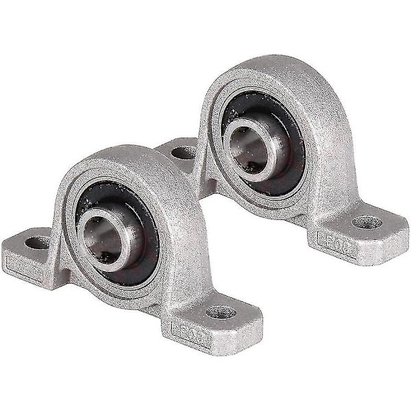 4 st blocklager, 10 mm kullager, flänslager, självinställande konsol med självinställande hy