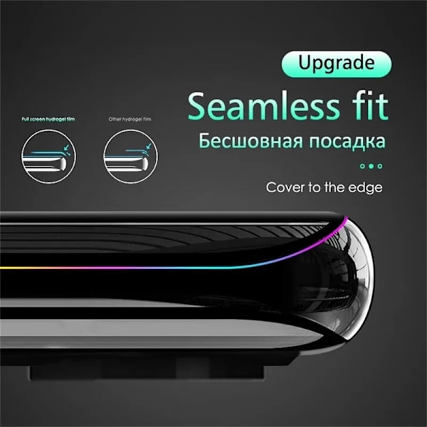 4 kpl Mattamustaa Hydrogel-kalvoa Samsung Galaxy S24 S23 S22 S21 Note 20 Ultra S20 FE S10 Plus A13 4G A33 A73 A53 5G -näytönsuojaan S24 For S24 Matte Hydrogel Film