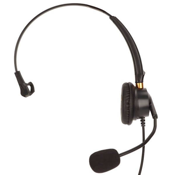 ENC Telefon Headset Aktiv Brusreducering Singel Öra Service Headset för Telemarketing Kundservice