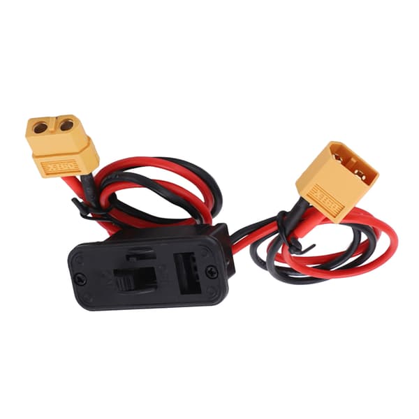 Højstrøms RC Fly Strømafbryder, On/Off Switch med XT60 Stik til RC Model Fly 0.1