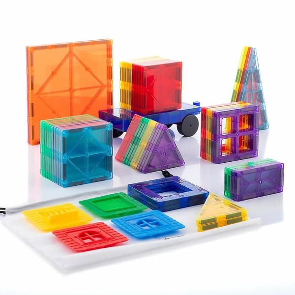 3D Magnetiska Byggklossar, 57 Delar[BT]