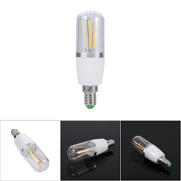 E14 LED-lysestage pære retro stil hjem holdbar 12V varm hvid 3W