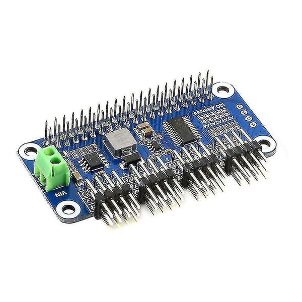 Servo Driver Hat (b) til Jetson Nano og Zero med 16-kanals 12-bit I2c-interface højre vinkel stift