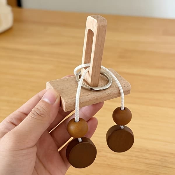 Puinen rengaspulma – aivojumppaa aikuisille 1pc-A
