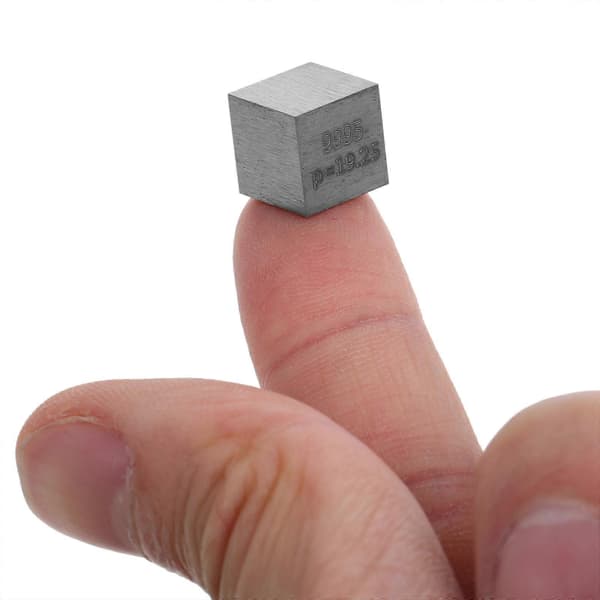 Utdannings Wolframkube for Klasseromsbruk Sølv Metall Element(h)
