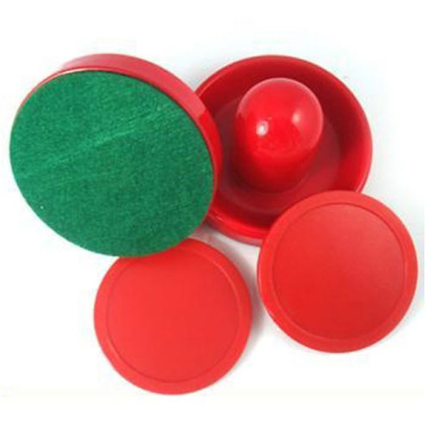 Uusi Mini Ilmahockey 65mm Maalivahdit 50mm Kiekot Huopa Työntäjäsetti