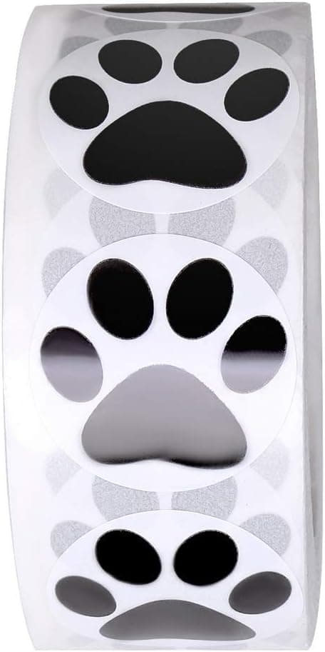 Tassavtryck Dekaler (2,5 cm/ 500 dekaler) Hunddekaler Tass[qb]