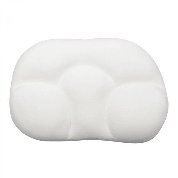 Contour Sleep Memory Foam Molnformad Nacksmärta Kudde för Baby Mörkgrå