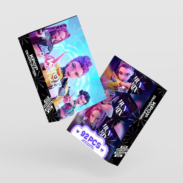 K-POP Demon Hunter -tyttöbändin ryhmävalokuvakortti 92pcs