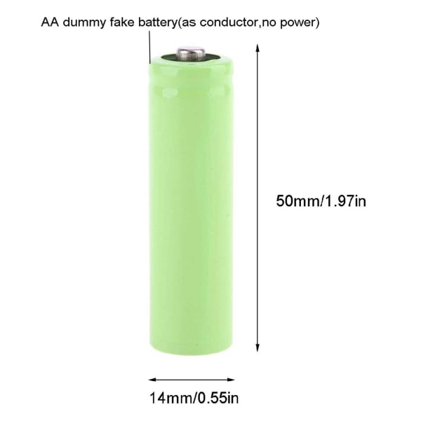 2 AA AAA Batteri Eliminator USB Strøm 4.5V Adapter Kan Erstatte 3stk AA AAA Batterier for Walkie Talkie Ligh 0.07 AA