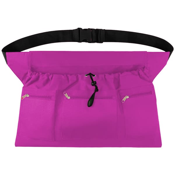 600D Oxford hageforkle med høstveske og lommer, vanntette hageforklær for menn og kvinner, justerbar 70–120 cm purple