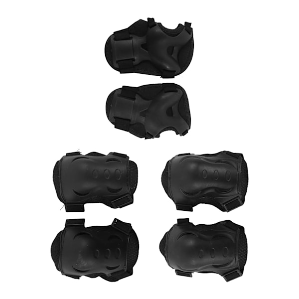 Skyddsutrustning för barn - Skateboard Skydd, Knäskydd, Armbågsskydd, Handledsskydd med Portabel Mesh-väska för Rullskridskoåkning och Sport[qb] 0.3