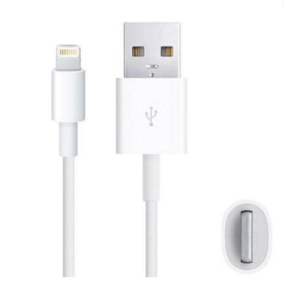 3-pakning - Lader for iPhone - 3 METER - Passer alle iPhones