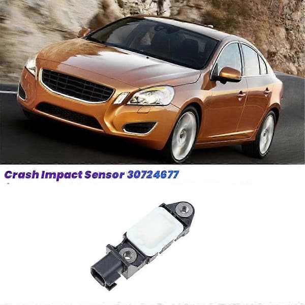 Crash sensor 30724677 til Volvo S60 V70 S80 XC90 V70XC, 2004-2007 Bil crash sensor{wh} Black