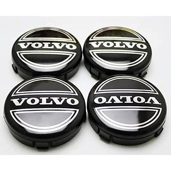 4 stk. Senterdeksel Navkapsler for Volvo S60 S90 XC40 XC60 V90 S40 S80 color3
