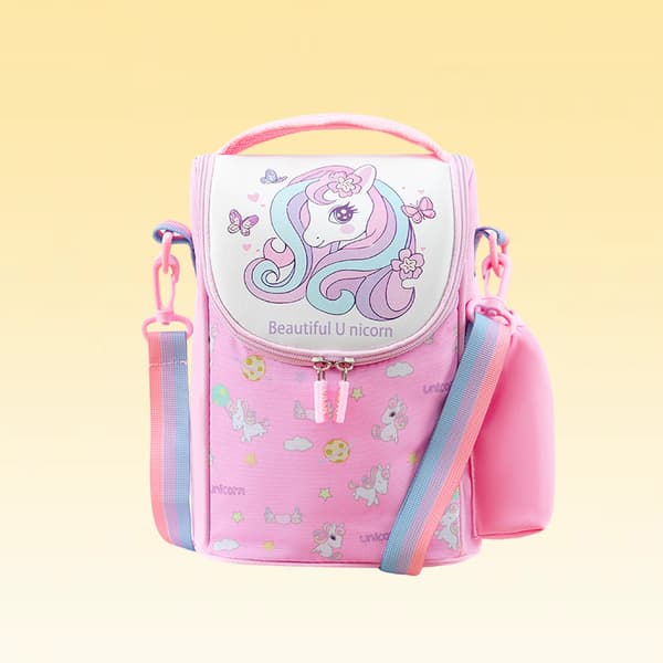 Isolert matpose – Vanntett matveske for skolearbeid *rosa* pink