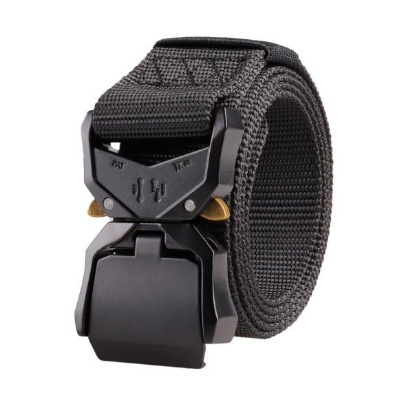 Aluminum alloy buckle nylon men's cobra tactical belt o