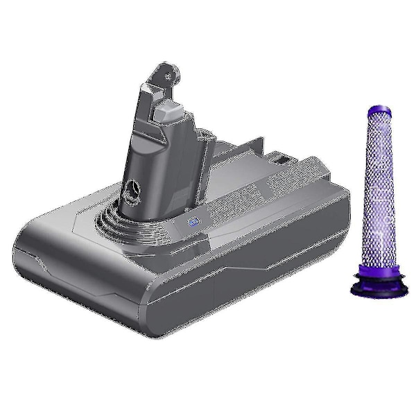 Compatible with Dyson V6 Battery 21.6v Dc62 Accessories Cordless Vacuum Cleaner Compatible with V6 Sv04 Sv03 Dc58 Dc59 Dc61 Dc74