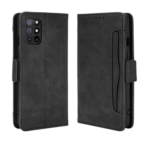 Oneplus 8T Wallet Case PU Læder 6-RUMS Winston V3 Sort