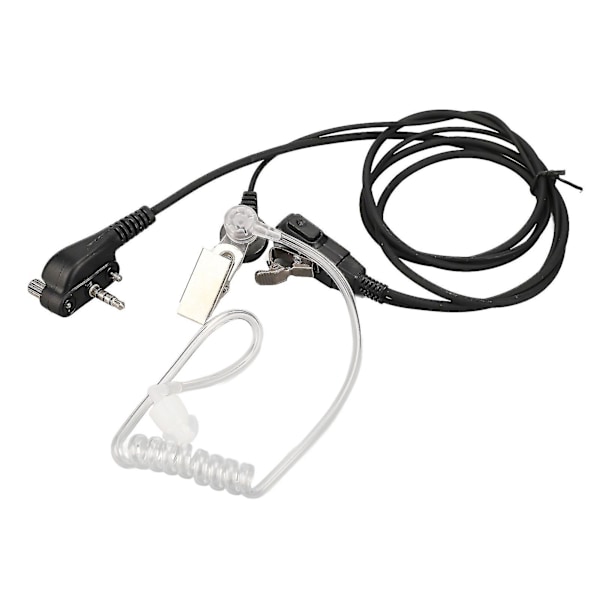 Akoustisk slange headset til Motorola Walkie Talkie bærbar transparent strålingsreduktion