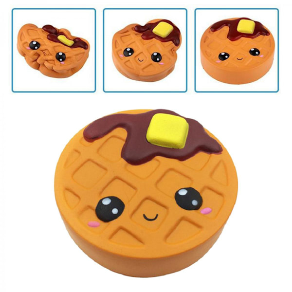 Mjuk Jumbo Mjuk Kläm Långsam Stigande Stressavlastande Leksaker Biscuit Rund