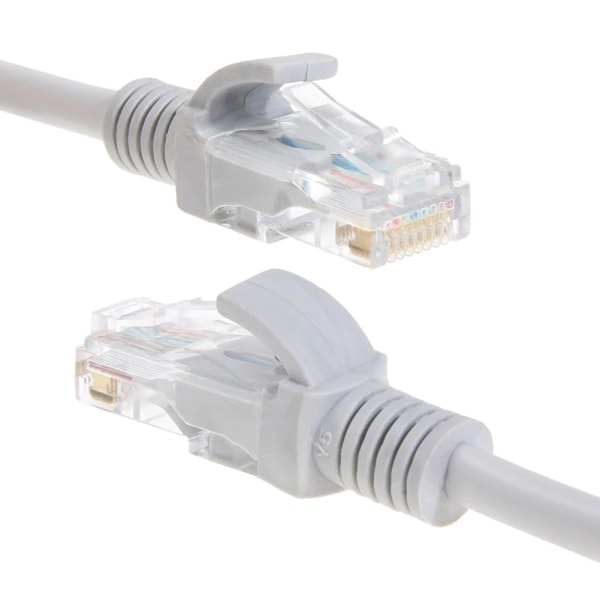 Høyhastighets Ethernet-kabel for ruter, datamaskin, kabel med RJ-45-tilkobling, Internett-nettverk, Patch-kabel, 98 fot, for PC, ruter, datamaskin 25 m