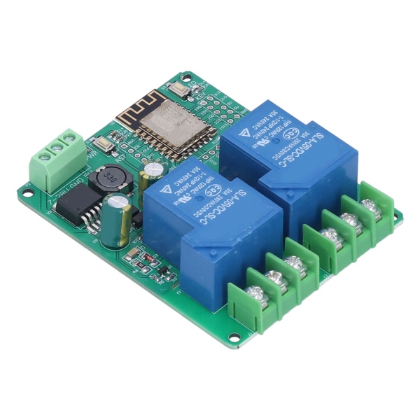 2-Channel Relay Module WIFI 30A ESP8266 Development Board Switch DC 7‑28V / 5V ESP‑12F