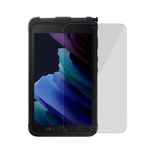 4Smarts 9H Hærdet glasfilm til Samsung Galaxy Tab Active 3 - Gennemsigtig