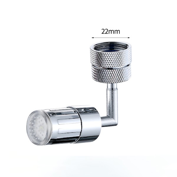 Universal 720 graders roterende LED-lys, 24mm interface B
