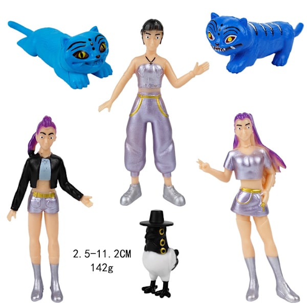 Demon Slayer K-Pop Figur | Anime Model Samlerobjekt Legetøj Demon Hunter Set E (12 models)